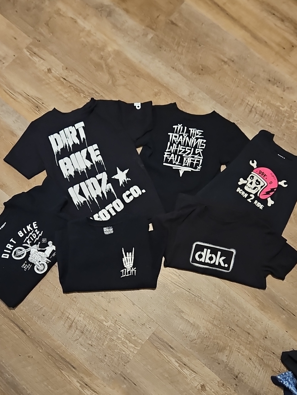 Black Graphic Short Sleeve Tee